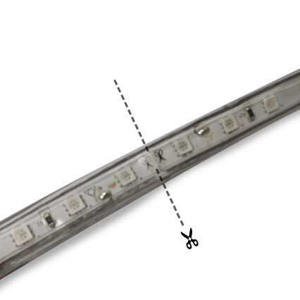 Aigostar - Striscia LED da esterno 50m LED/300W/230V blu IP65
