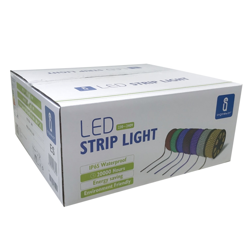 Aigostar - Striscia LED da esterno 50m LED/300W/230V blu IP65
