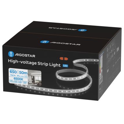 Aigostar - Striscia LED da esterno 50m LED/350W/230V 6500K IP65