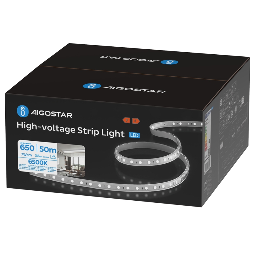 Aigostar - Striscia LED da esterno 50m LED/350W/230V 6500K IP65