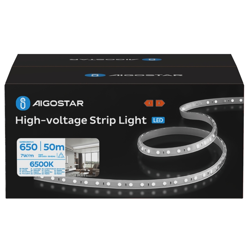 Aigostar - Striscia LED da esterno 50m LED/350W/230V 6500K IP65