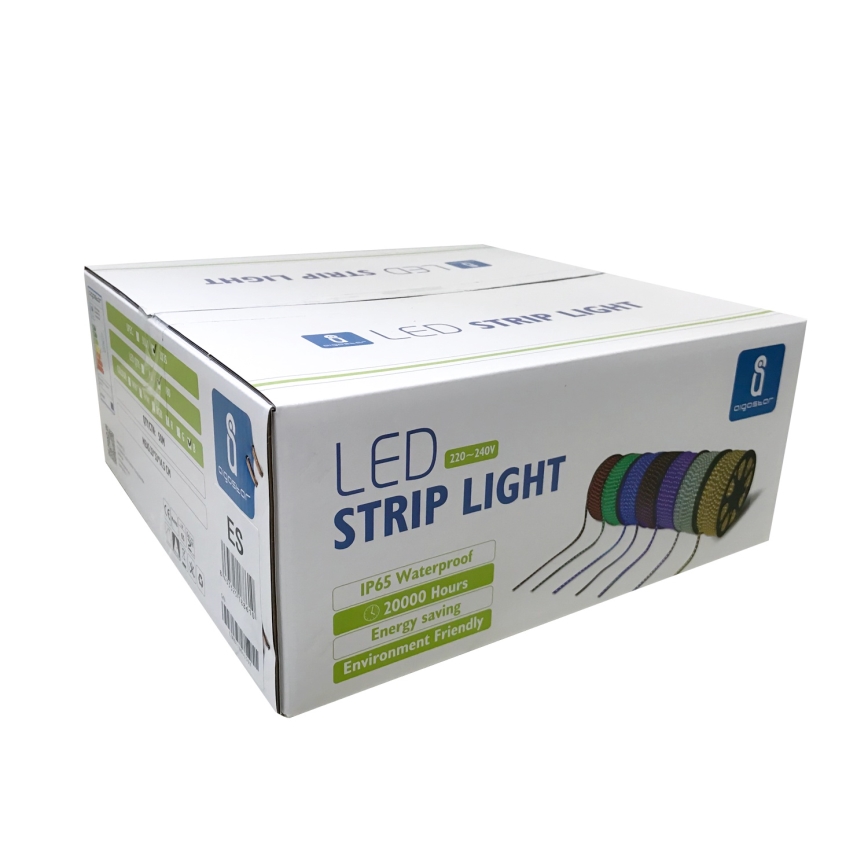 Aigostar - Striscia LED da esterno 50m LED/350W/230V blu IP65