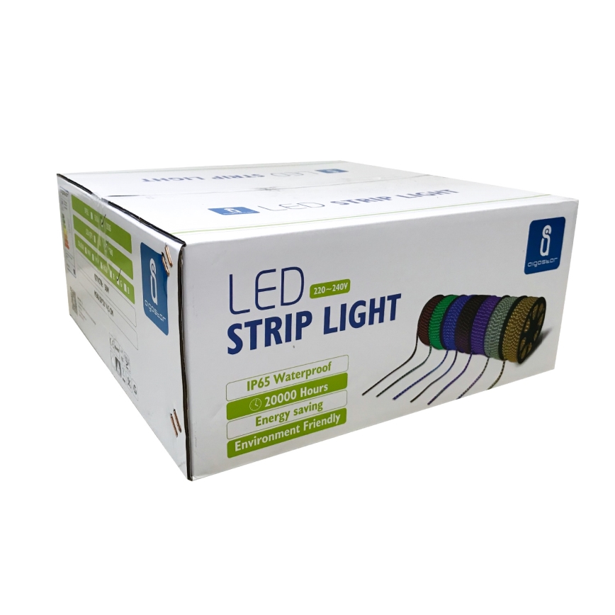 Aigostar - Striscia LED da esterno 50m LED/350W/230V verde IP65
