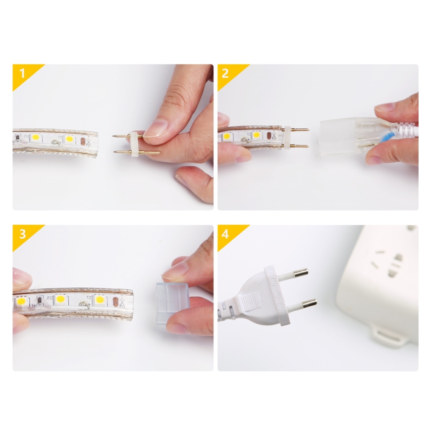 Aigostar - Striscia LED da esterno 50m LED/400W/230V 6500K IP65