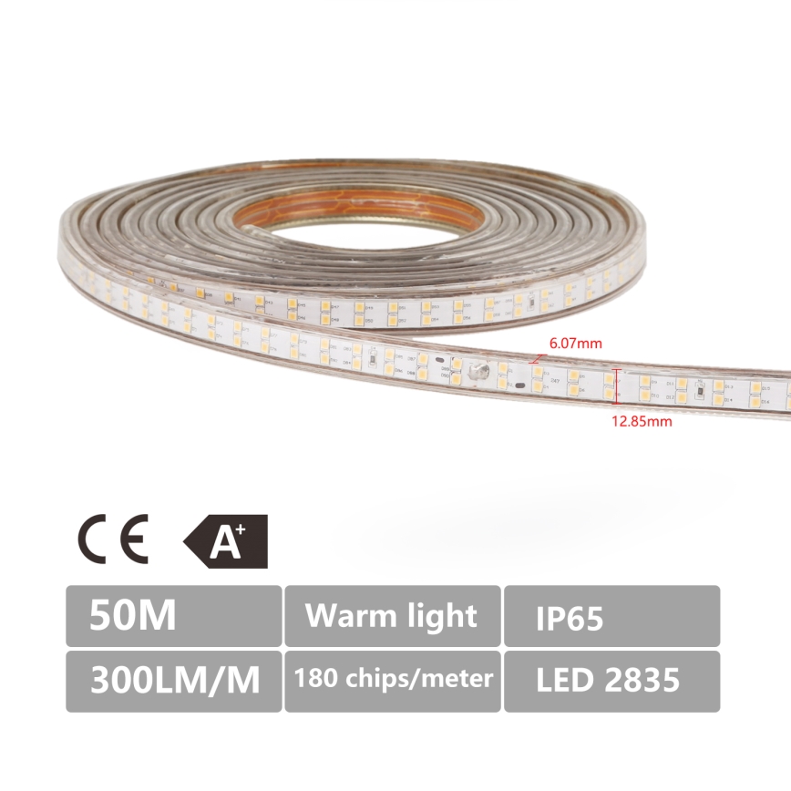 Aigostar - Striscia LED da esterno 50m LED/400W/230V 6500K IP65