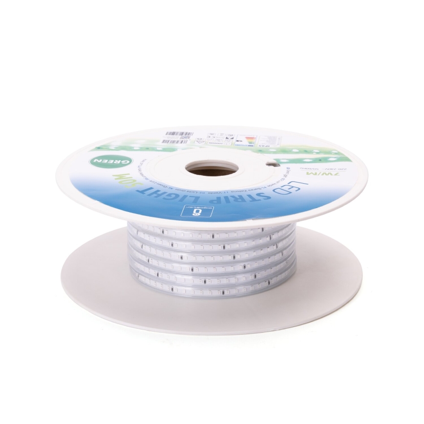 Aigostar - Striscia LED LED/350W/230V 50m verde IP65