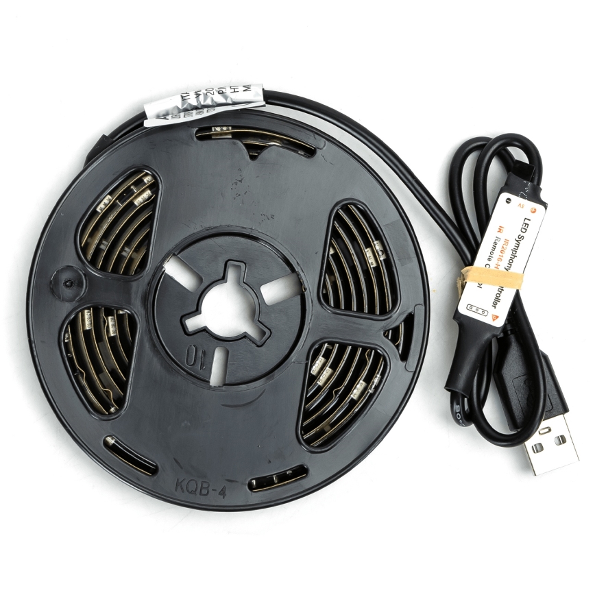 Aigostar - Striscia LED RGBIC dimmerabile 2m LED/4,9W/5V + telecomando