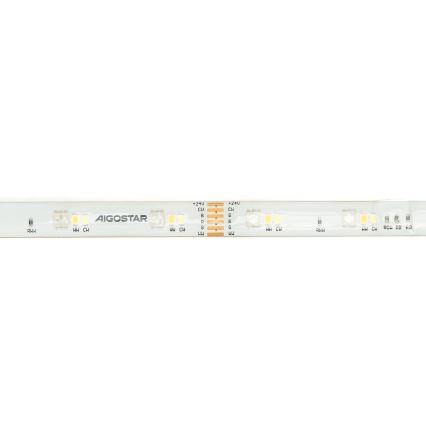 Aigostar - Striscia LED RGBW dimmerabile 5m MESH Smart LED/24W/230V 2700-6500K + telecomando