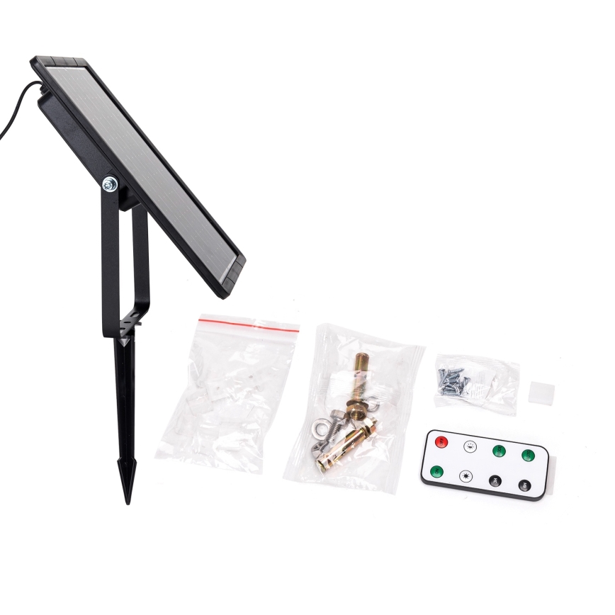 Aigostar - Striscia LED solare dimmerabile LED/10W/3,2V 10 m 2700K IP65 8000 mAh + telecomando