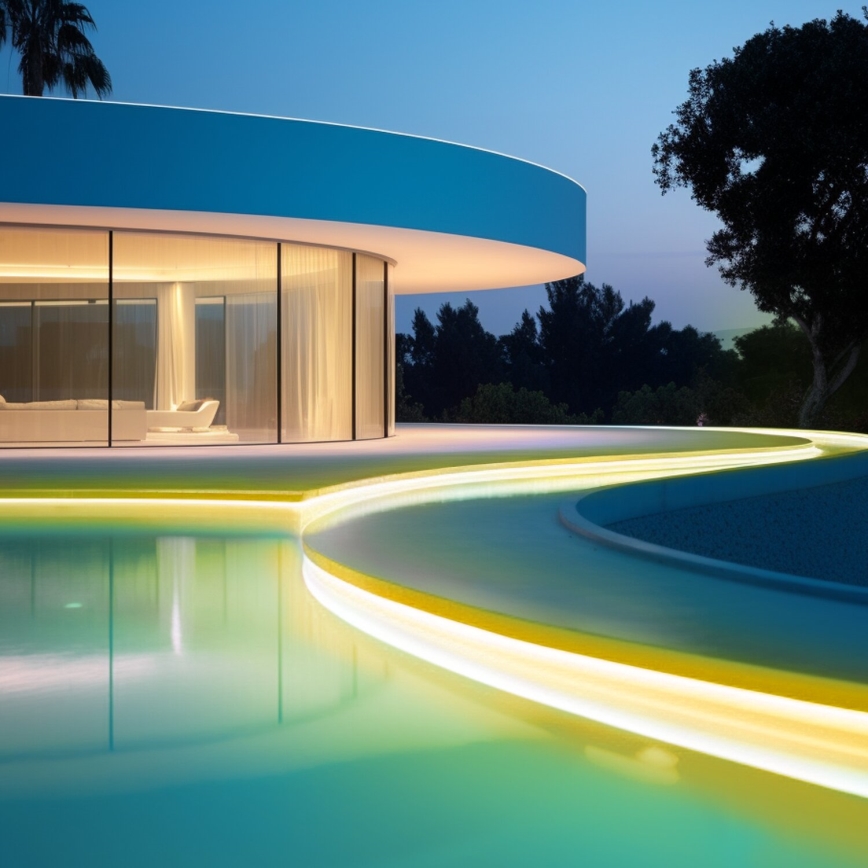 Aigostar - Striscia LED solare dimmerabile 20W/3,2V 20 m 2700K IP65 20000 mAh + telecomando