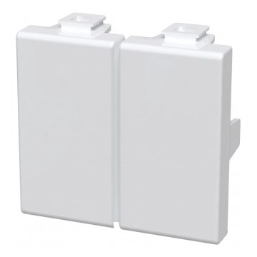 Aigostar - Tappo terminale 23,4x47 mm bianco