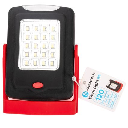 Aigostar - Torcia a LED/2W/3xAAA IP44