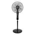 Aigostar - Ventilatore a piantana 50W/230V, 130 cm, nero + telecomando