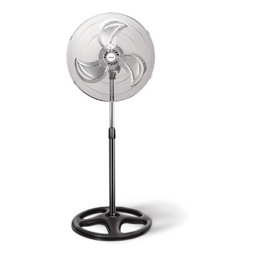 Aigostar - Ventilatore a piantana 50W/230V diam. 50 cm cromato/nero