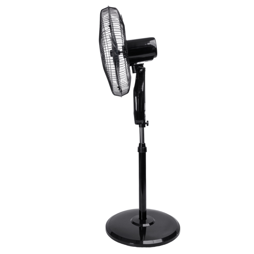 Aigostar - Ventilatore a piantana 55W/230V 130 cm nero + telecomando