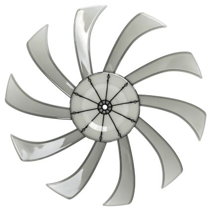 Aigostar - Ventilatore a piantana 55W/230V 130 cm nero + telecomando