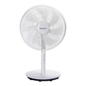 Aigostar - Ventilatore a torre 45W/230V 110 cm bianco