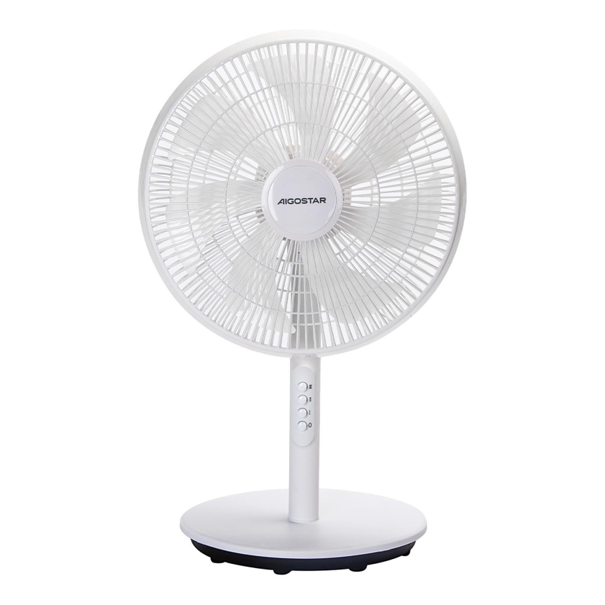 Aigostar - Ventilatore a torre 45W/230V 110 cm bianco