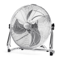 Aigostar - Ventilatore da pavimento 100W/230V cromo lucido