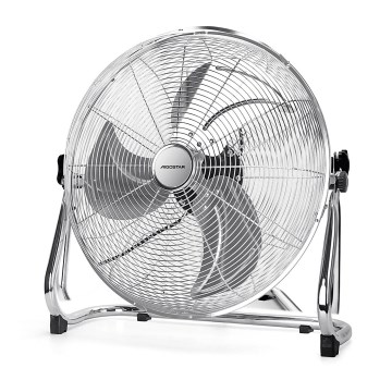 Aigostar - Ventilatore da pavimento 100W/230V, diametro 54 cm, cromo lucido