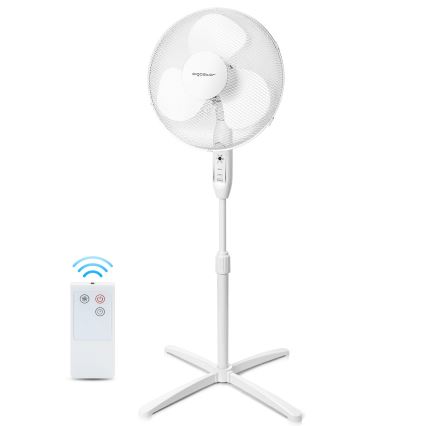 Aigostar - Ventilatore da pavimento 40W/230V 120 cm bianco