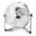 Aigostar - Ventilatore da pavimento 60W/230V 44,5 cm cromo lucido