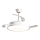 Aigostar - Ventilatore da soffitto dimmerabile a LED LED/36W/230V 2700-6500K diametro 107 cm + telecomando bianco