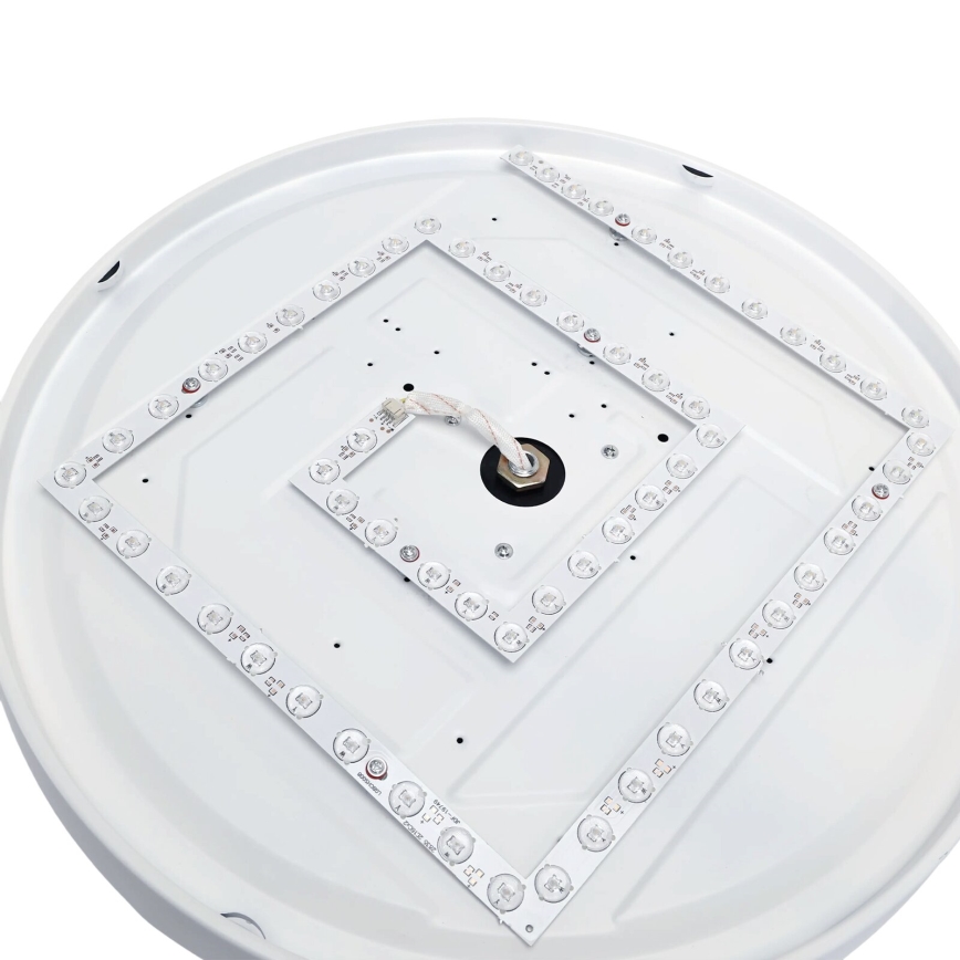 Aigostar - Ventilatore da soffitto dimmerabile a LED LED/36W/230V 2700-6500K diametro 107 cm + telecomando bianco