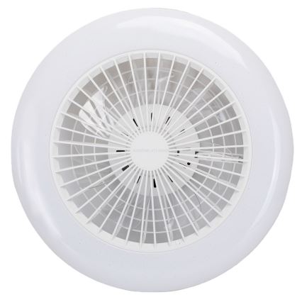 Aigostar - LED Plafoniera dimmerabile con ventilatore LED/40W/230V 2700-6500K diametro 48,5 cm bianco + telecomando