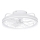 Aigostar - Ventilatore da soffitto dimmerabile a LED LED/40W/230V 2700-6500K diametro 48 cm + telecomando bianco