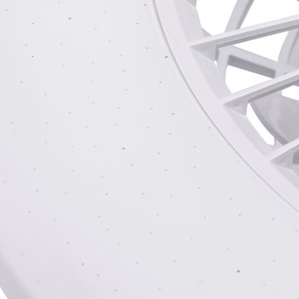 Aigostar - Ventilatore da soffitto dimmerabile a LED LED/40W/230V 2700-6500K diametro 49 cm + telecomando bianco