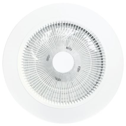 Aigostar - Ventilatore da soffitto dimmerabile a LED LED/40W/230V 2700-6500K diametro 48 cm + telecomando bianco