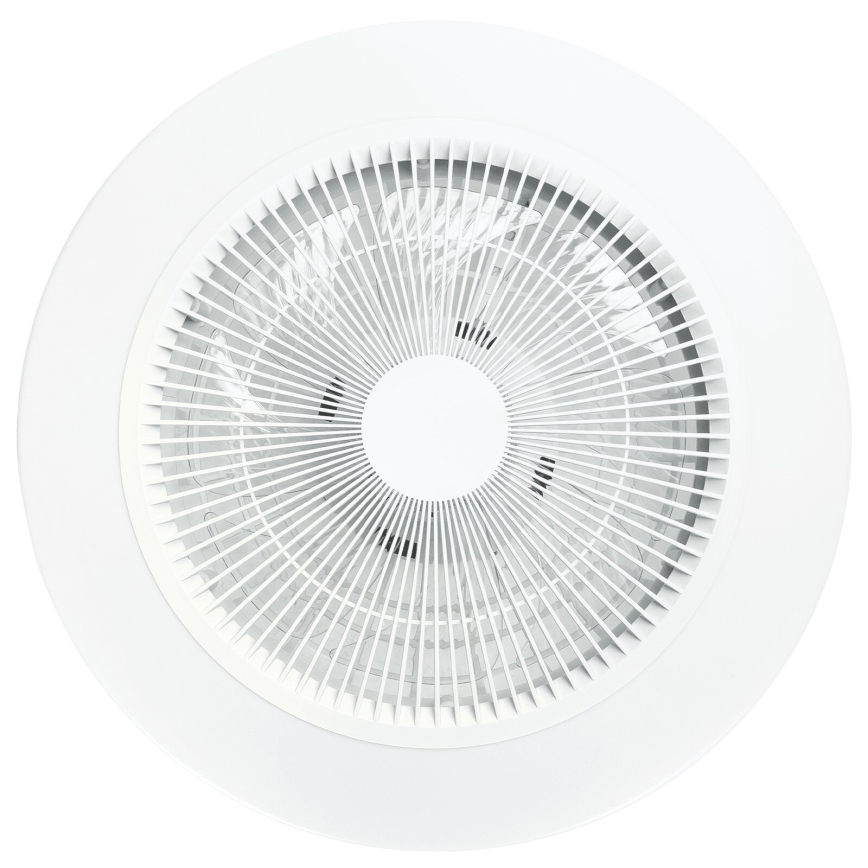 Aigostar - Ventilatore da soffitto dimmerabile a LED LED/40W/230V 2700-6500K diametro 48 cm + telecomando bianco