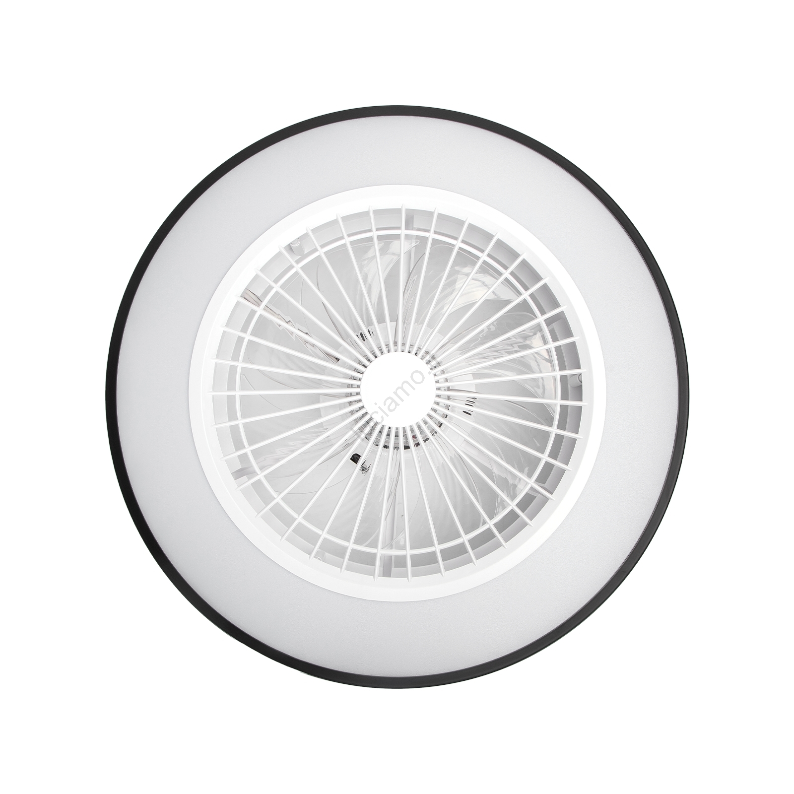 Ventilatore Da Soffitto Aigostar Con Luce LED E Telecomando - Motore DC Silenzioso, Regolazione Luminosità E Colore, Timer