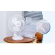 Aigostar - Ventilatore da tavolo 22W/230V 27 cm bianco
