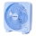 Aigostar - Ventilatore da tavolo 30W/230V blu