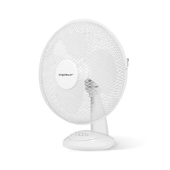 Aigostar - Ventilatore da tavolo 35W/230V 34 cm bianco