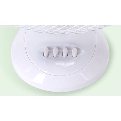 Aigostar - Ventilatore da tavolo 45W/230V 34 cm bianco