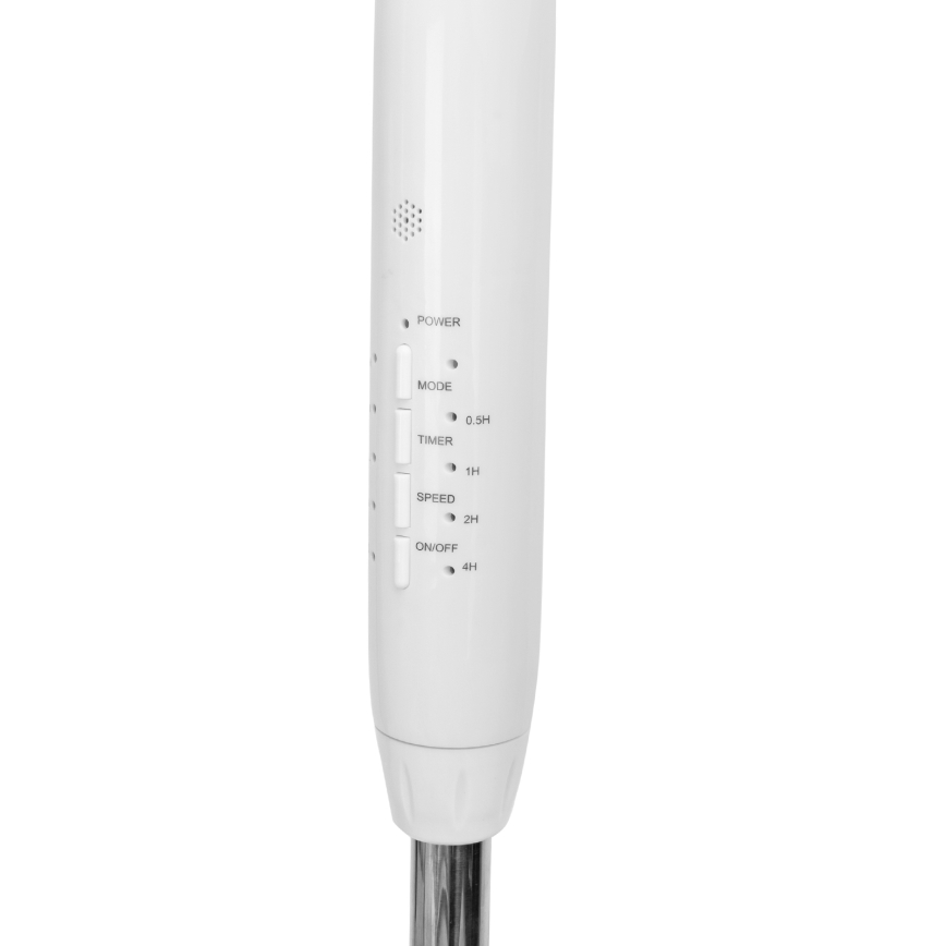 Aigostar - Ventilatore da pavimento 60W/230V bianco con telecomando