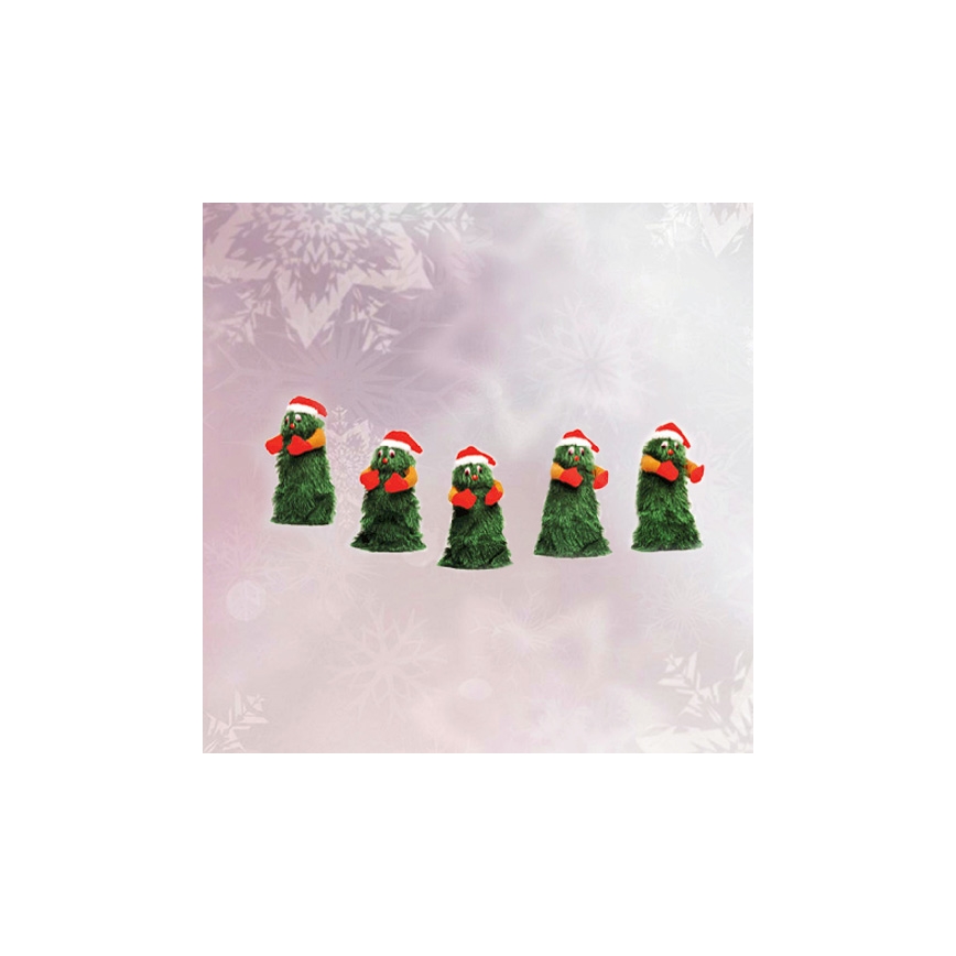 Albero che balla e suona 25cm 3xAA