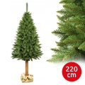 Albero di Natale con tronco 220 cm, abete