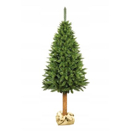 Albero di Natale con tronco 220 cm, abete