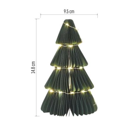 Albero di Natale decorativo a LED 35xLED/2xAA
