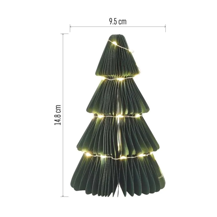 Albero di Natale decorativo a LED 35xLED/2xAA