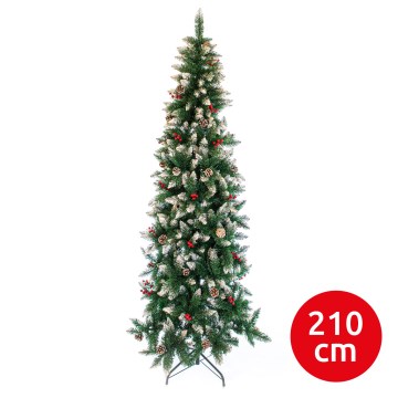 Albero di Natale SLIM 210 cm abete