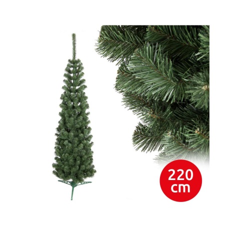 Albero di Natale SLIM 220 cm abete