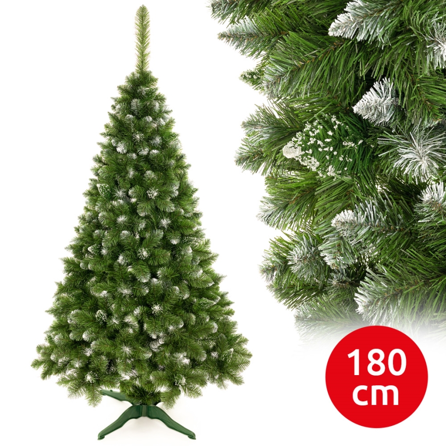 Albero di Natale su tronco di pino da 180 cm