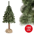 Albero di Natale su tronco NATURAL 180 cm abete