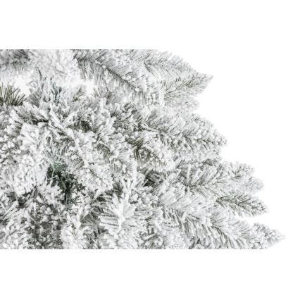 Albero di Natale su tronco NATURAL WITH SNOW 150 cm abete rosso