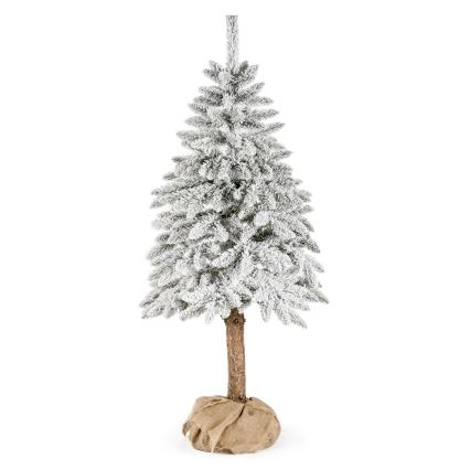 Albero di Natale su tronco NATURAL WITH SNOW 180 cm abete rosso